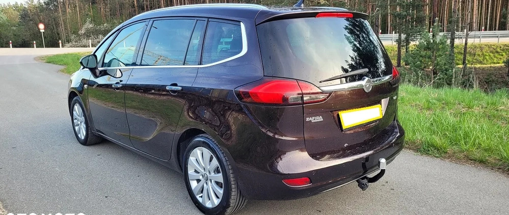 Opel Zafira cena 28900 przebieg: 260000, rok produkcji 2013 z Dęblin małe 352